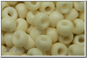 RR-06-2021, MIYUKI Rocailles, 06/0, cream, op., matte, 10g